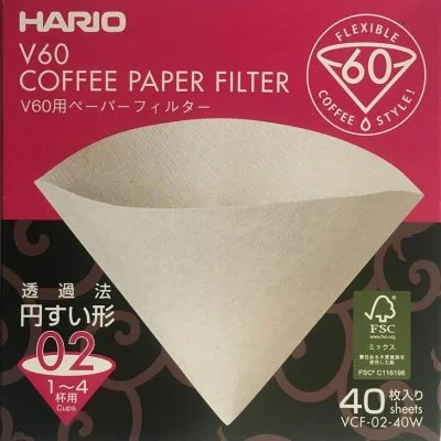 Hario V60 paper filters