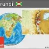 Burundi map