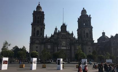 Mexico City Main Cathedral Front