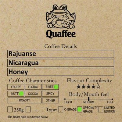 Nicaragua Rajuanse Estate Box