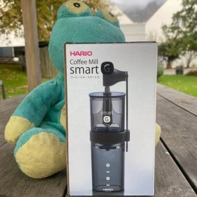 Hario Hand Grinder Smart G In The Box