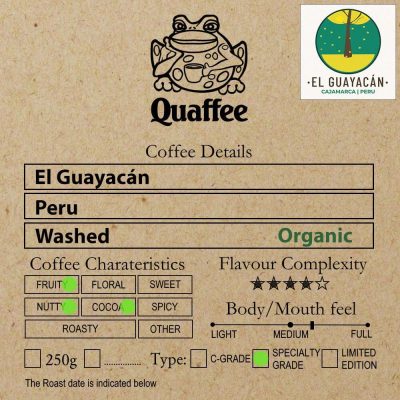 Peruvian El Guayacán coffee