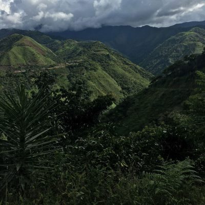 Peru El Guayacan-Coffee And Village View