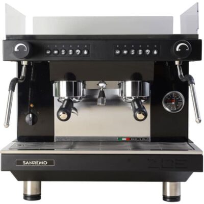 SanRemo Zoe Espresso Machine 2Gp Compact Black Web
