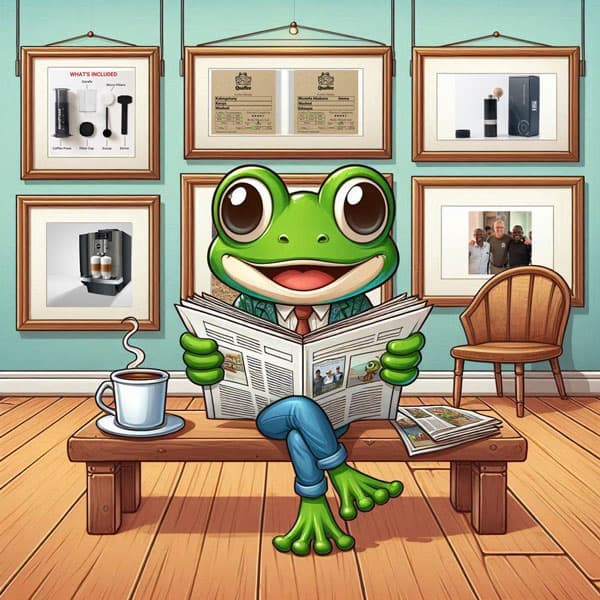 Quaffee Newsletter June 2024 Frog-in-gallery
