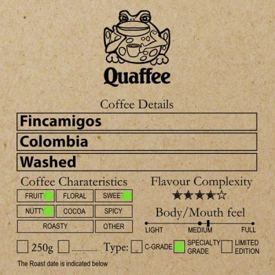 Colombian Fincamigos Typica Washed-web