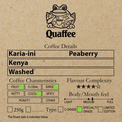 Kenyan Karia-ini Washed web