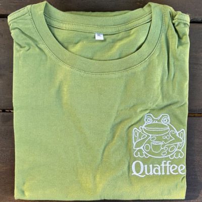Quaffee T Shirt Afr Sage-web